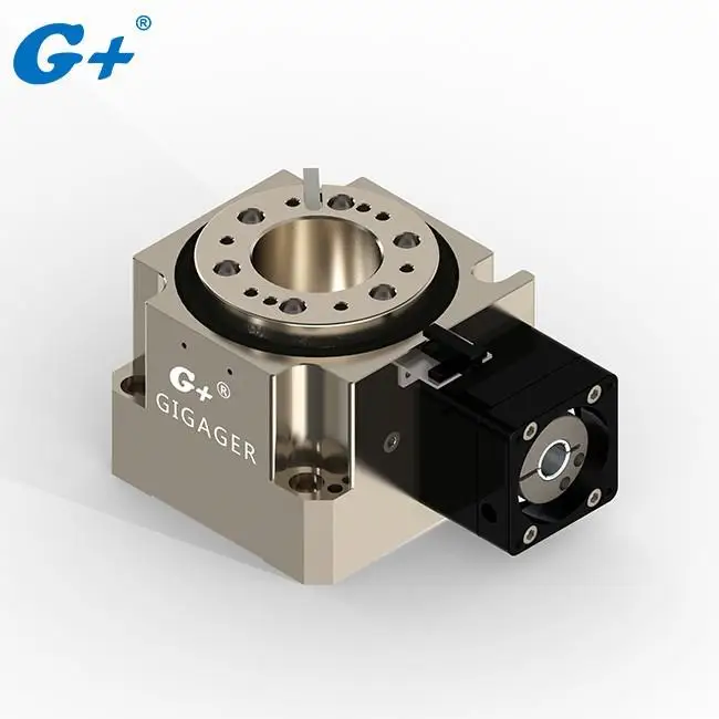 Gigager High Precision GSH-150-30K -SERVO Motor Hollow Precision Indexing Table Hypoid Rotary Actuator