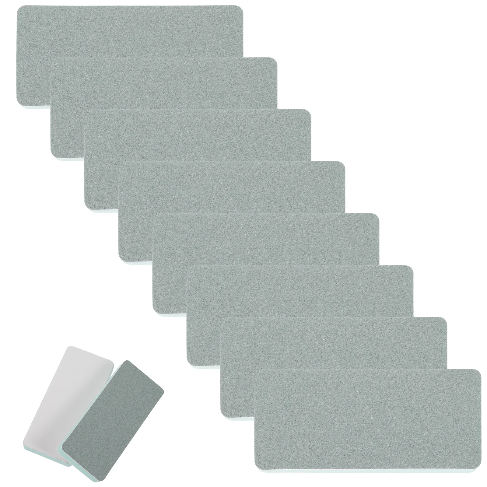 10Pcs Double-Sided Sponge Sanding Pad Rectangular Buffing Block for Jewelry Polishing Craft Grinding Rectangular Sanding Pad