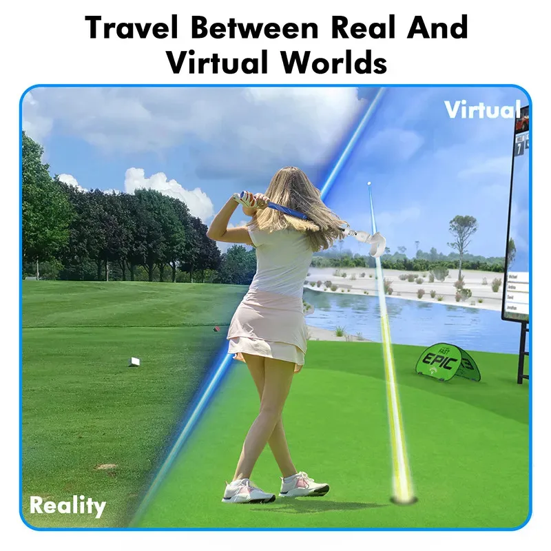 VR Golf Club Grip for Oculus Quest 2 Controller Attachment Retractable Handle Tennis Baseball Golf Grip VR Accessories