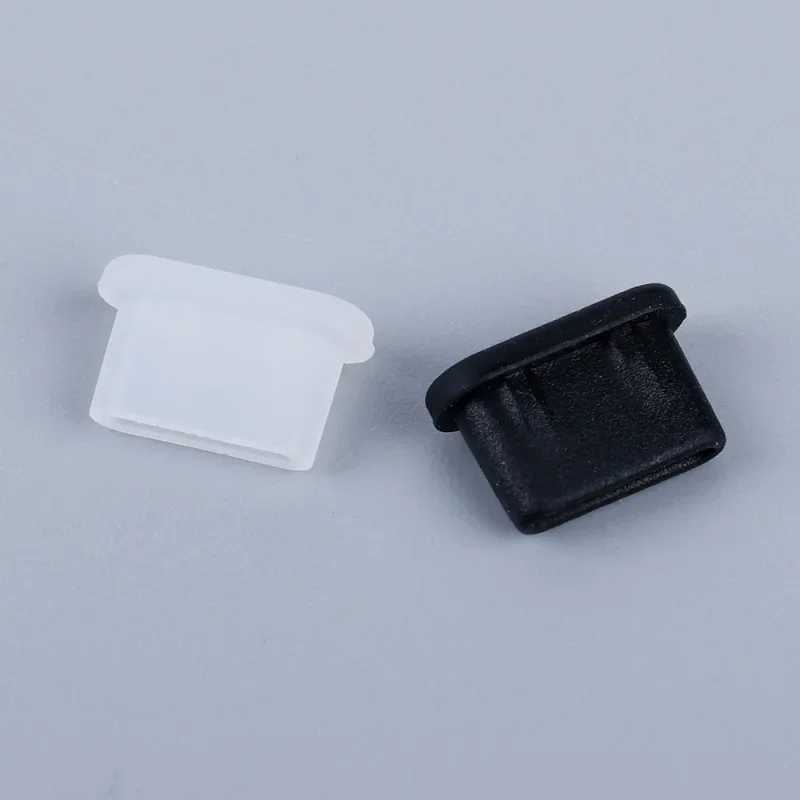60-1PCS Silicone Anti-dust Type-C Dust Plugs Type C Charging Port Dustplug Universal Stopper Cap Silicone Cover for Mobile Phone