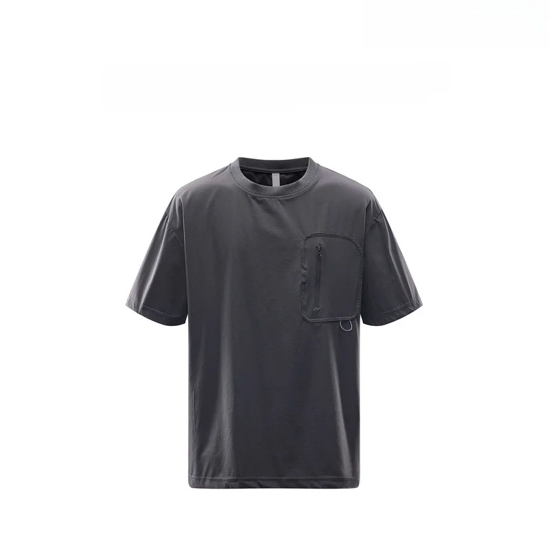 

Wassup Uosne Мужская футболка для занятий спортом на открытом воздухе ort Sve Qui Dry Training Походная повседневная футболка круглого кроя Ne стандартного кроя