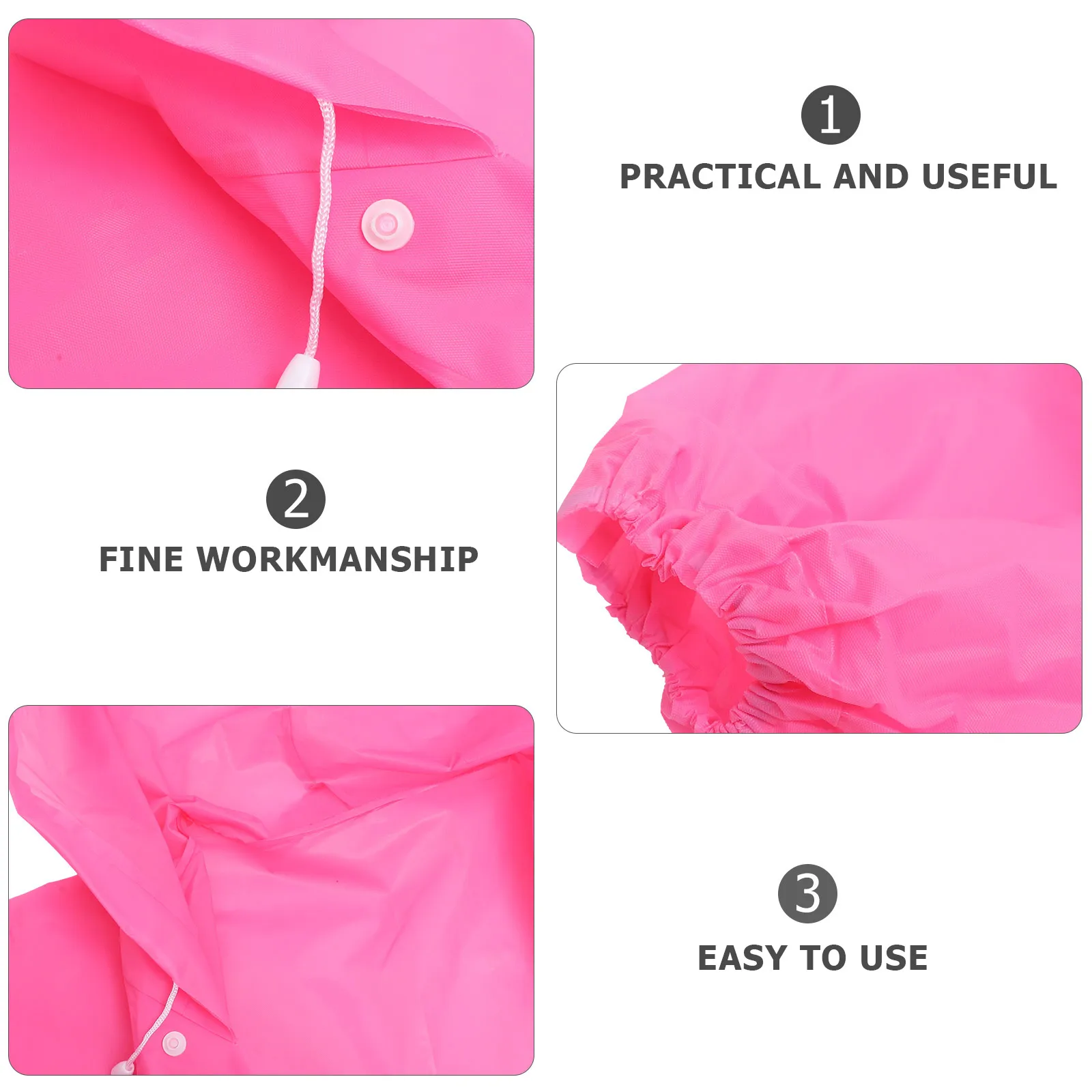 

EVA Adult Cycling Raincoat Poncho Water Resistant Durable Outdoor Emergency Camping Hiking Fishing Mountaineering Warm Weather