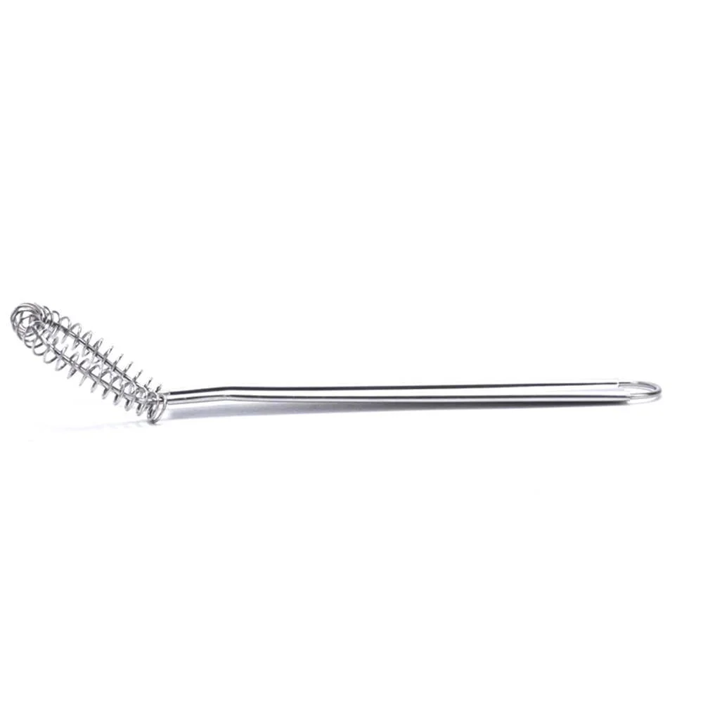 Stainless Steel Manual Egg Beater Mini Whisk Handheld Kitchen Tool for Mixing Eggs