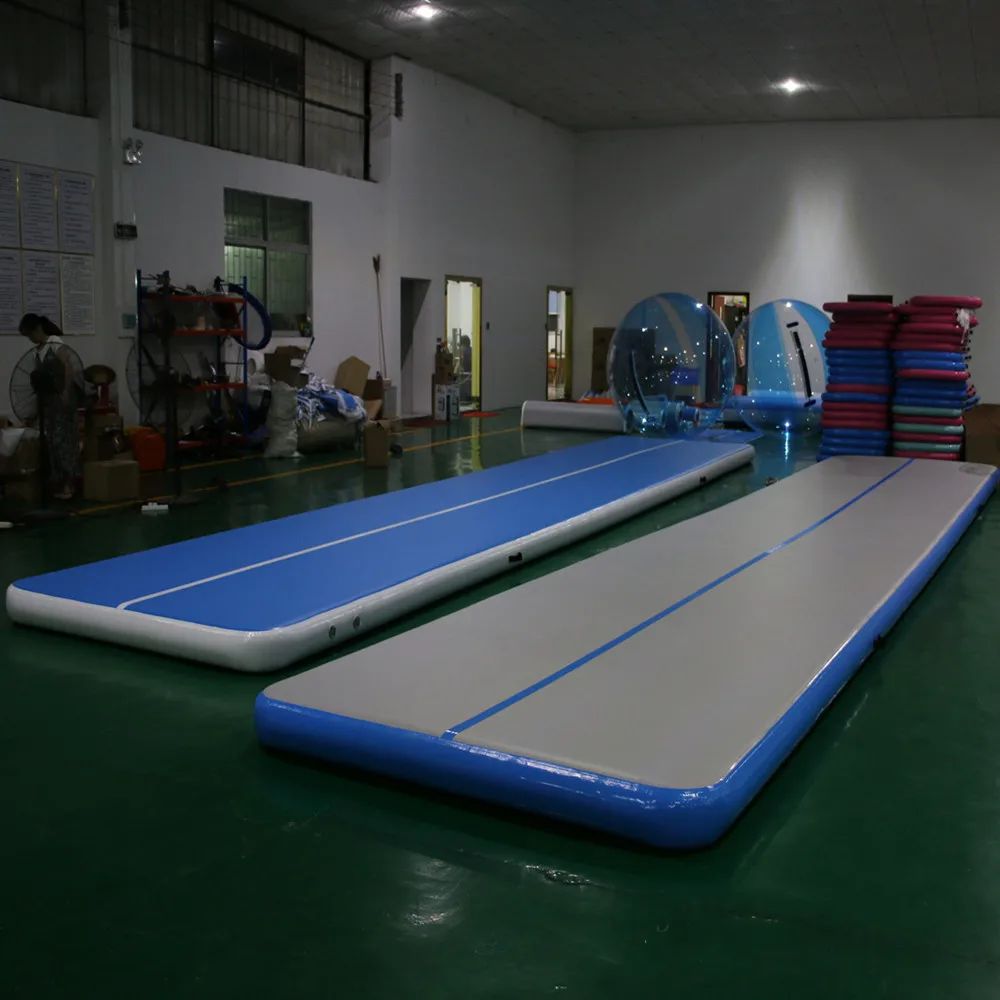 8*2*0.2m 0.9mm PVC Inflatable Tumble Track Trampoline Air Track Mats Inflatable Air Mats Inflatable Gym Mats