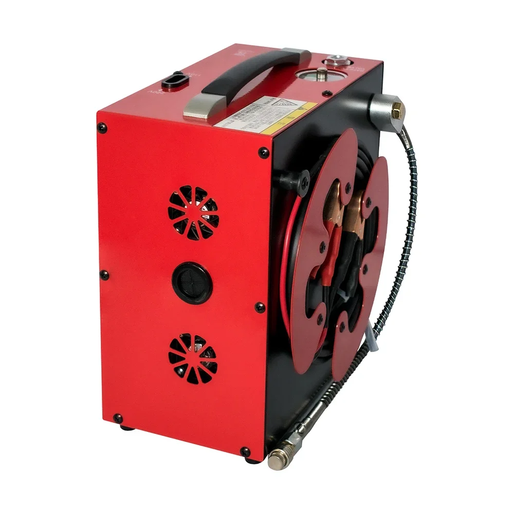 GX-CS3 4500Psi 300Bar PCP Air Compressor High Pressure Portable Compressor with Auto stop Built-in Adapter for Scuba Diving 6