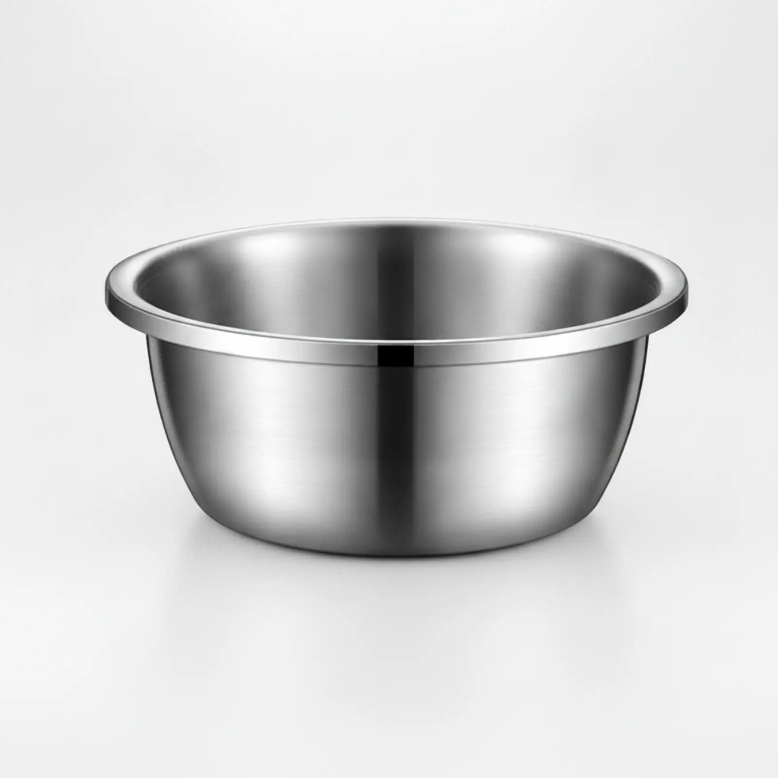 Stainless Steel Mixing Bowl Kitchen Basin for Beating Eggs Holding Foods Liquids Thickened
