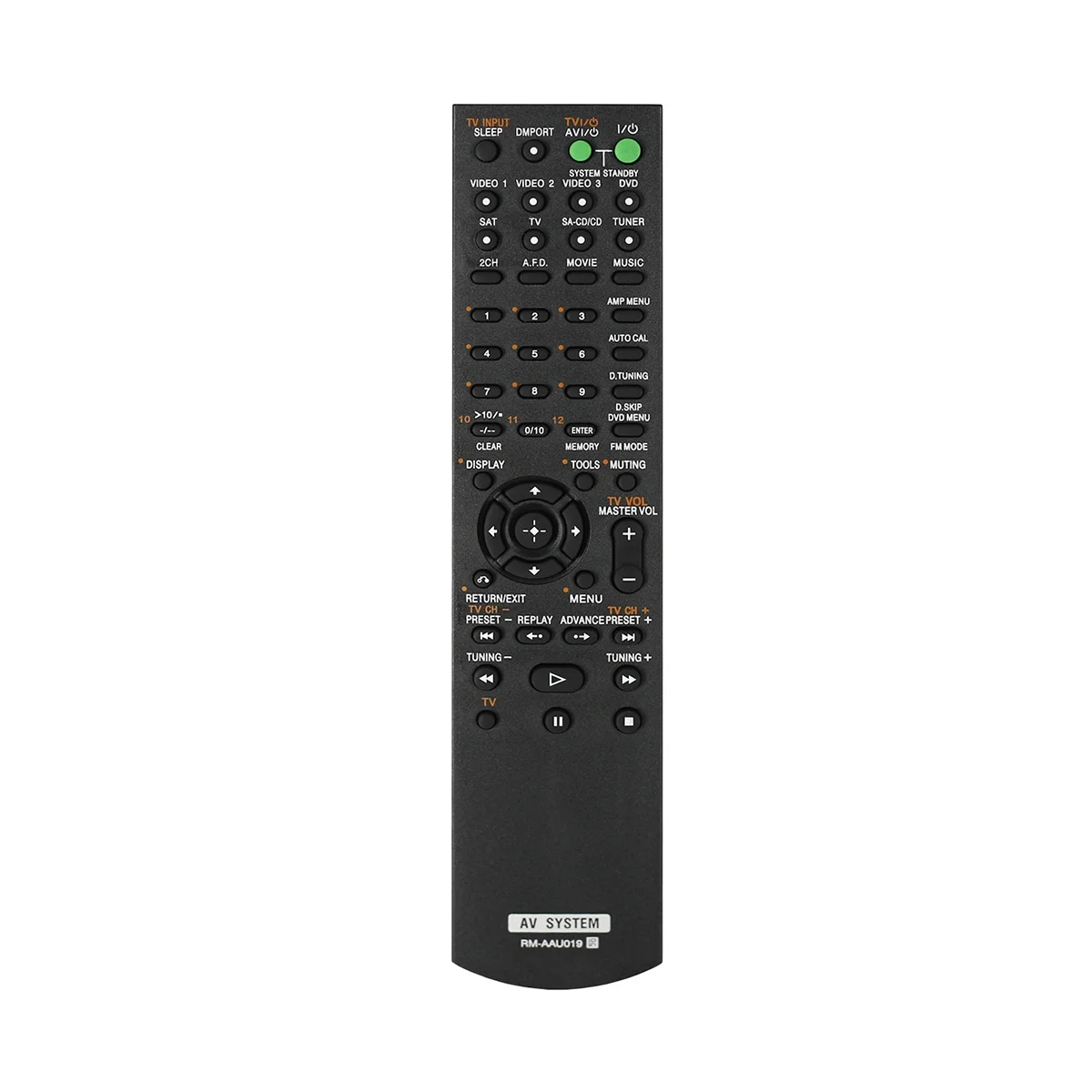 

Для Sony AV System Remote Control RM-AAU019 RM-AAU017 RM-AAU005 HTSF2000 Remote Control