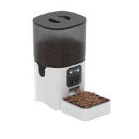 Pet intelligent feeder Timed remote feeding 6L dog feeding machine Smart video automatic feeder