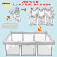 PANGDUBE 2025 New Foldable Playpen for Baby Free-installation Playground for Children Portable Baby Games Park for Travel