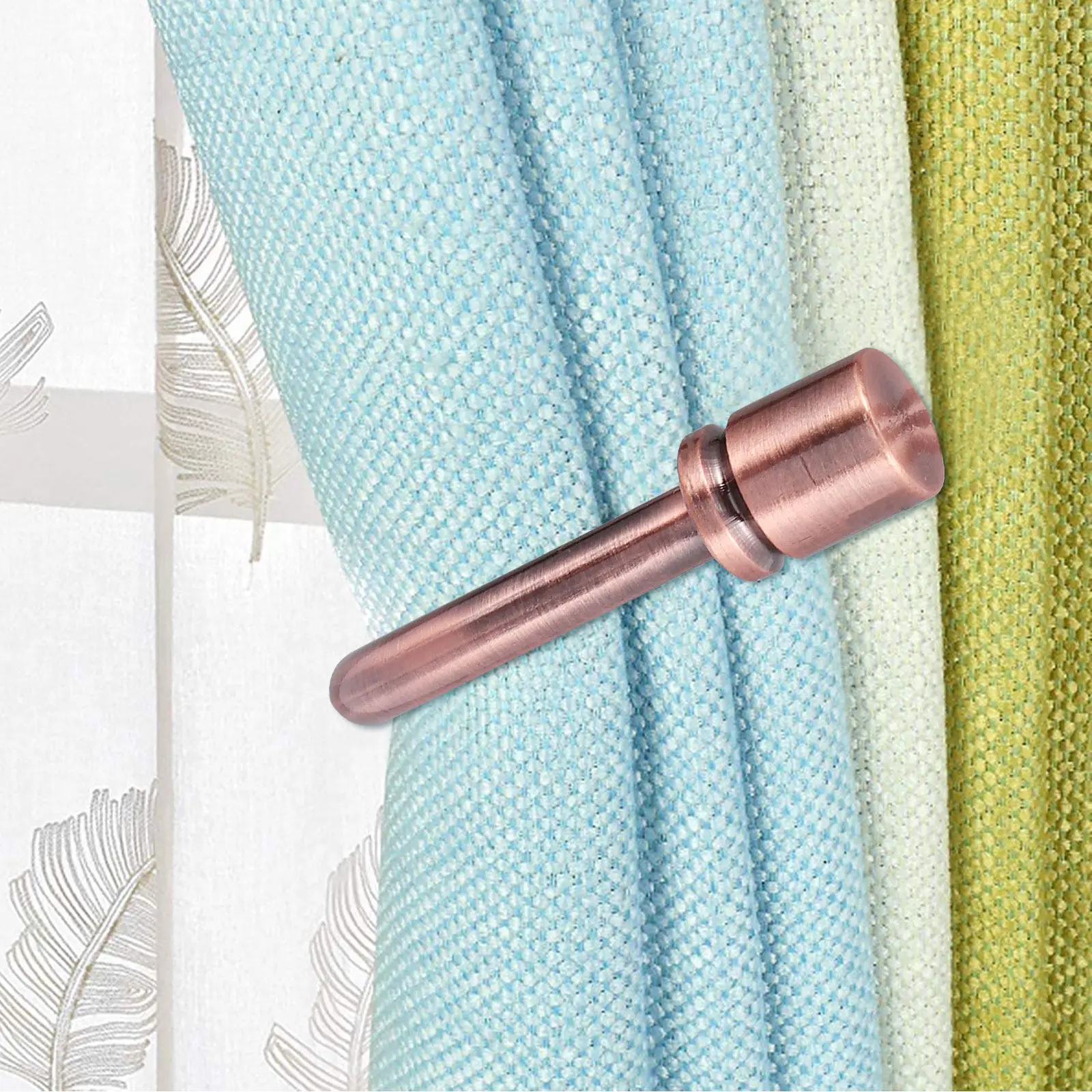Curtain Hooks Wall Mounted Modern Elegant Home Decor Tie Backs Holder For Living Room Bedroom Window Decoration view 3