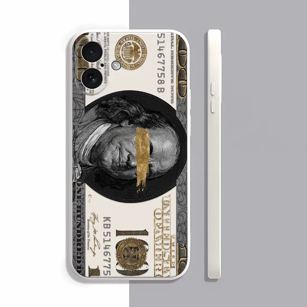 

Currency Pattern Phone Case for iPhone17Pro Max/17Pro/17/16/15/14/13/12/11/Pro/Plus Fashion Friend Gift Aesthetic Phone Case