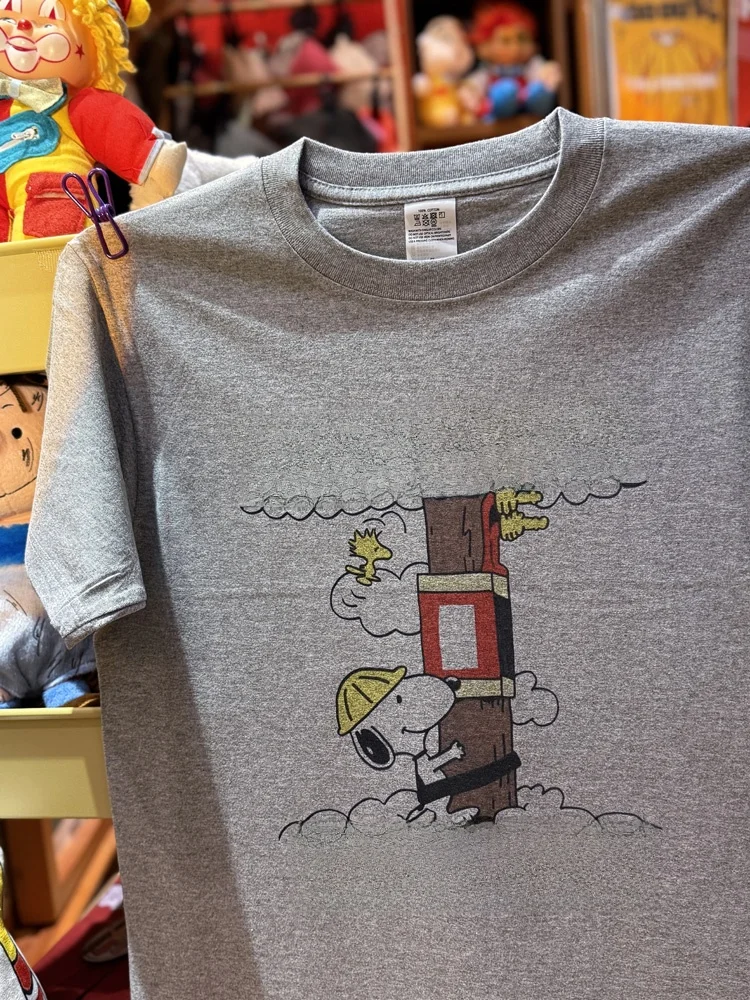 เสื้อยืดสไตล์อเมริกันเรโทรวินเทจ พิมพ์ลายสนุกๆ ทรงหลวม สบายๆ ผ้าฝ้าย ใส่ได้ทุกวัน ใส่เที่ยว ใส่หน้าร้อน