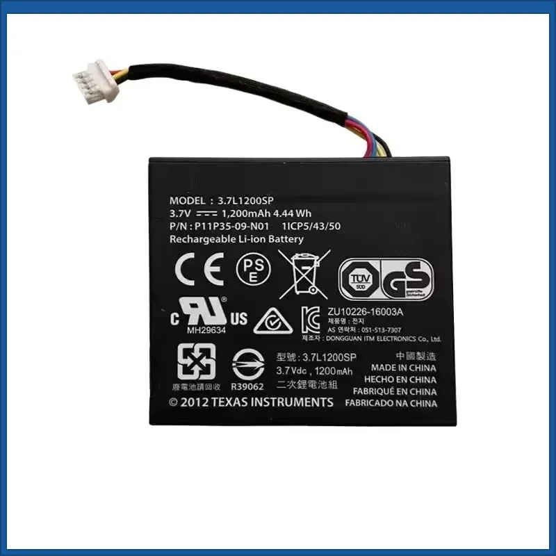 New 3.7V 800mAh 1200mAh 3.7L1200SP for Texas Instruments Nspire Cx 3.7L0800SP 1060SP P11P35-09-N01 3.7L1200SPB Battery