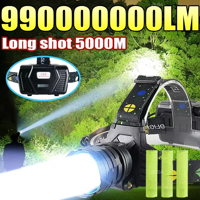 nuovo-torcia-frontale-led-ad-alta-potenza-990000000lm-ultra-luminosa-lunga-portata-5000m-lanterna-da-campeggio-e-pesca-con-batteria-18650