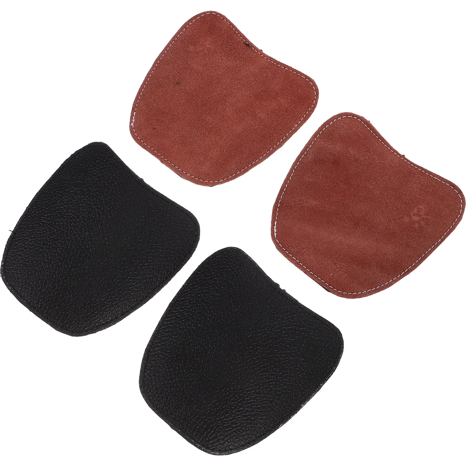 

4 Pcs Anti-scalding Foot Cover Boot Protector Fire Resistant Socks Welding Pipeline Feet Cowhide Toe Guards Insulated Covers