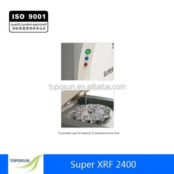 TPS-XRF2400 X-Ray fluorescência espectrômetro com óleo Cooling System e vácuo sistema e AutosAmplifier