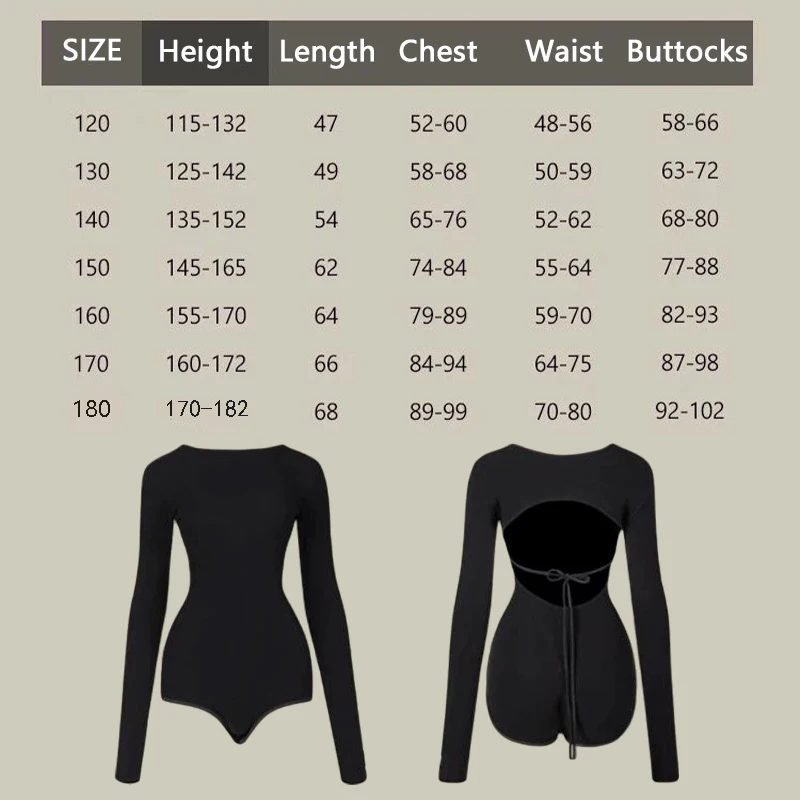 Ensemble de 2 pièces Costume de danse latine noir justaucorps de danse dos nu et jupe latine-pour 140-180 cm filles/femmes Rumba Samba danse latine