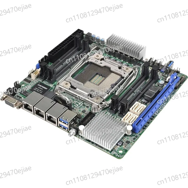 

В хорошем состоянии: серверная материнская плата Asrock Rack EPC612D4I mini ITX для Xeon E5-1600/2600 v3/v4 LGA 2011, IPMI, PCIe x16, DDR3