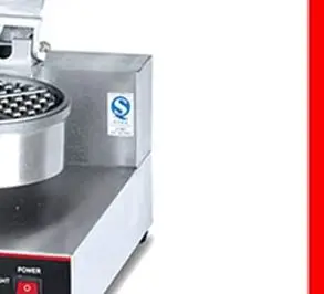 

Коммерческая электрическая вафельница, оборудование для закусок, нагрев вверх и вниз, машина для изготовления вафель с одной головкой