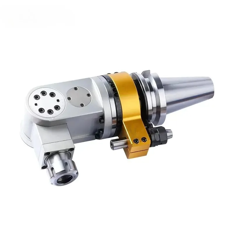 2026 High Precision BT30 BT40 BT50 ER16 ER25 ER32 ER40 Side Universal Milling Head Angle Head for CNC BT50
