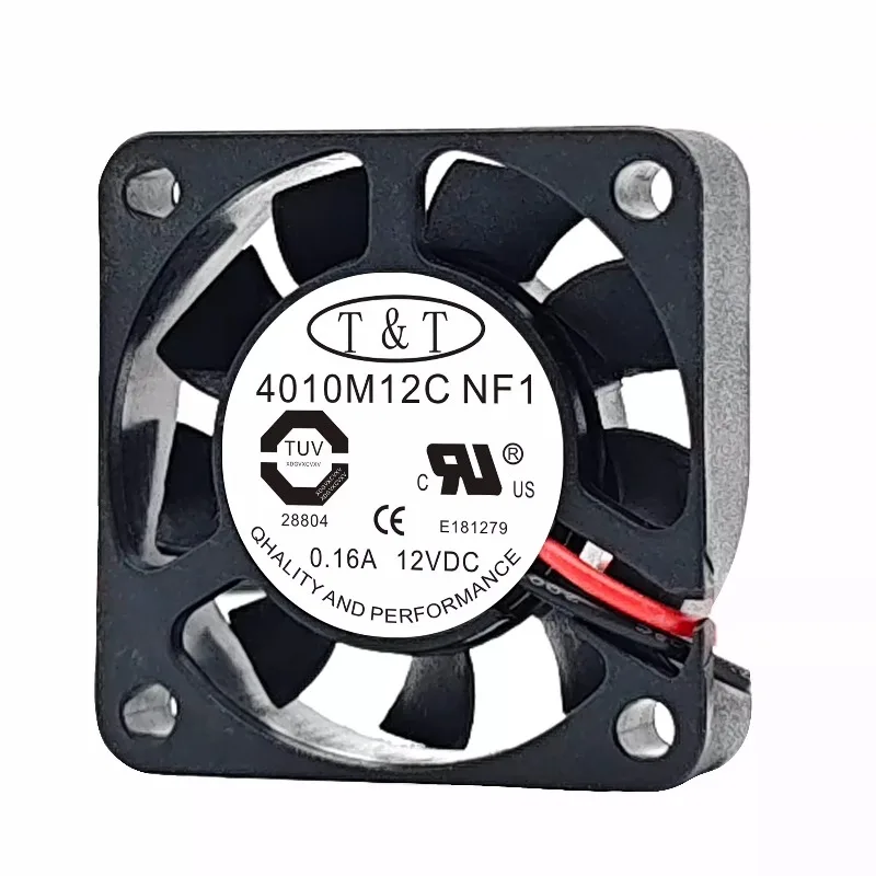 New Cooler Fan for TT 4010M12C 4010 DC12V 0.16A Cooling Fan 40 * 40 * 10MM