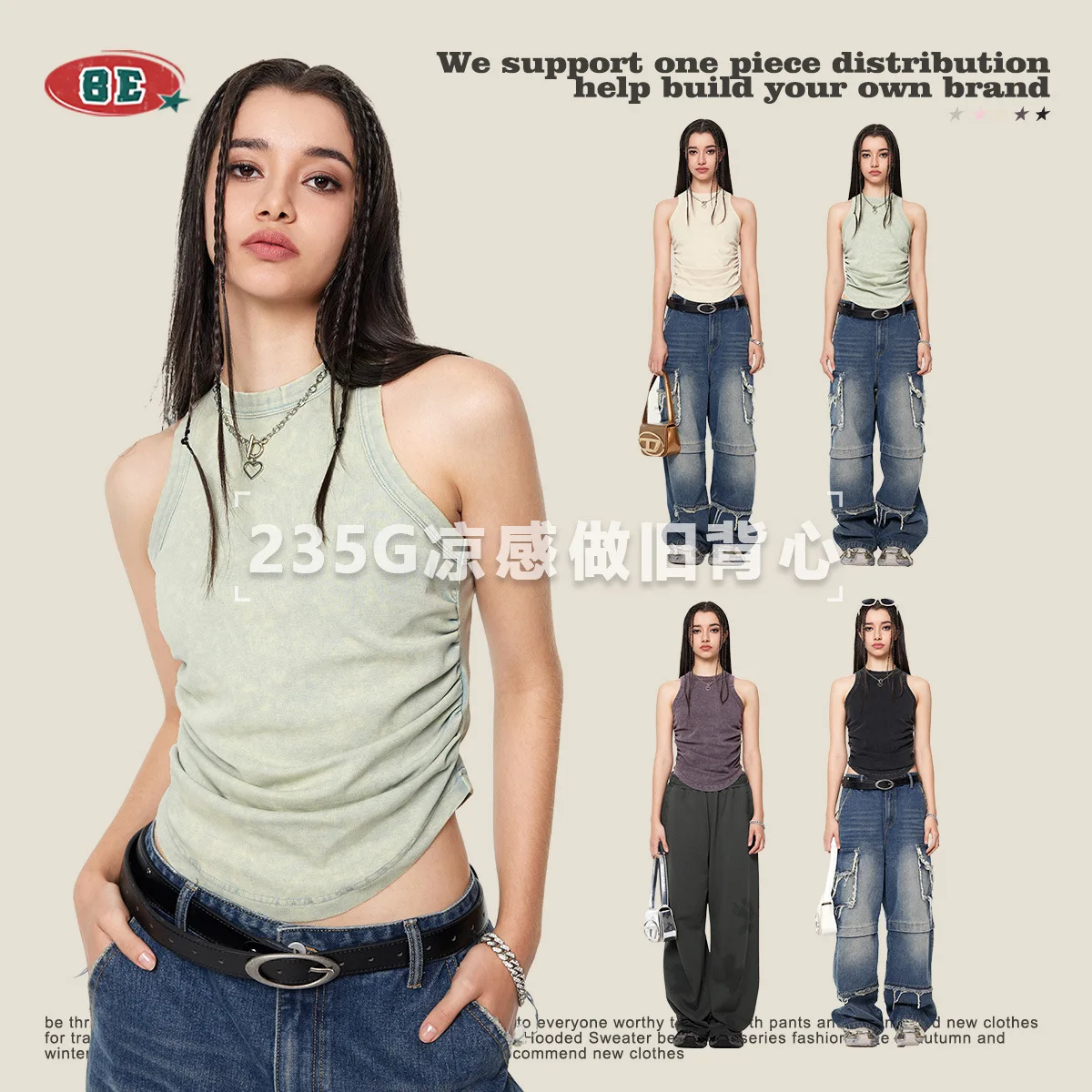 

Ribbed Tank Top Women White Summer Casual Fitness Short Vest Candy Colors Knitted Off Shoulder Sexy Crop Top Women