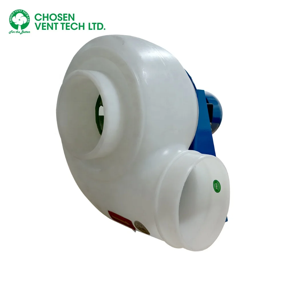 

CHOSEN PP Single Inlet Centrifugal Blower Ventilation Fan For Chemical Industry