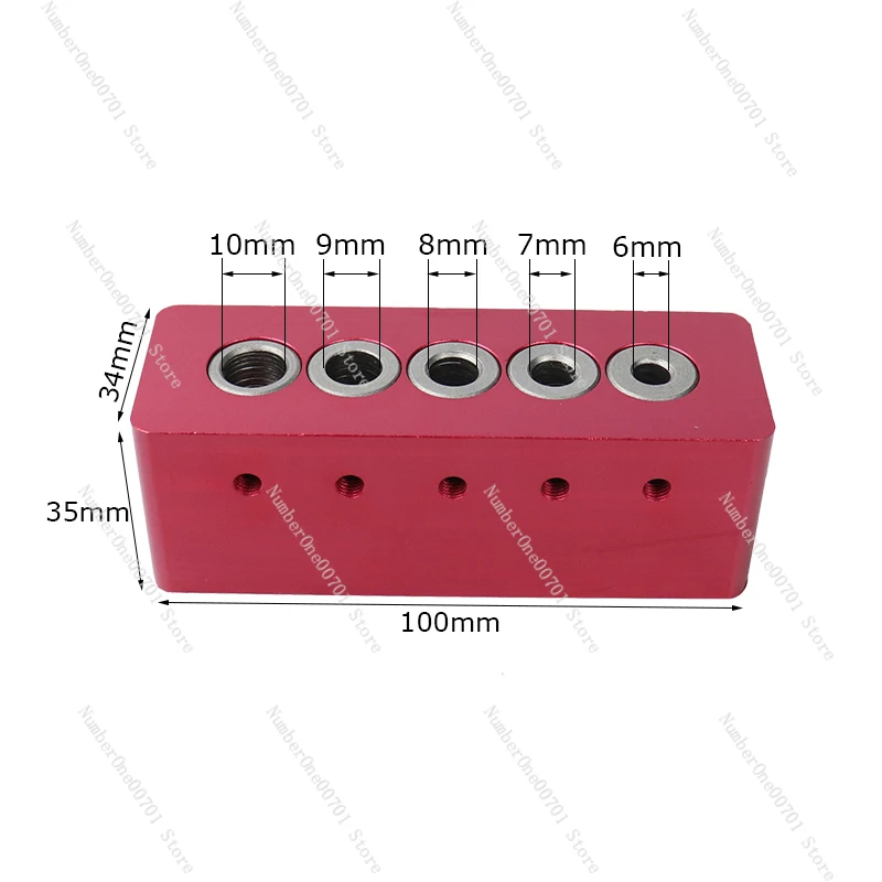 Straight Hole Locator 90 Degree Drilling 6/7/8/9/10mm Vertical Punching Woodworking DIY Positioning Tool