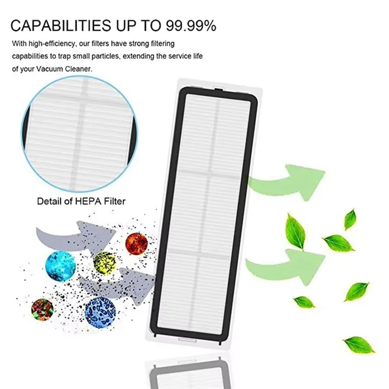 

TCF-For Dreame Sweeper Z10 Pro/L10 Plus Accessories Main Brush Side Brush Filter Cloth Replacement Accessories Brush