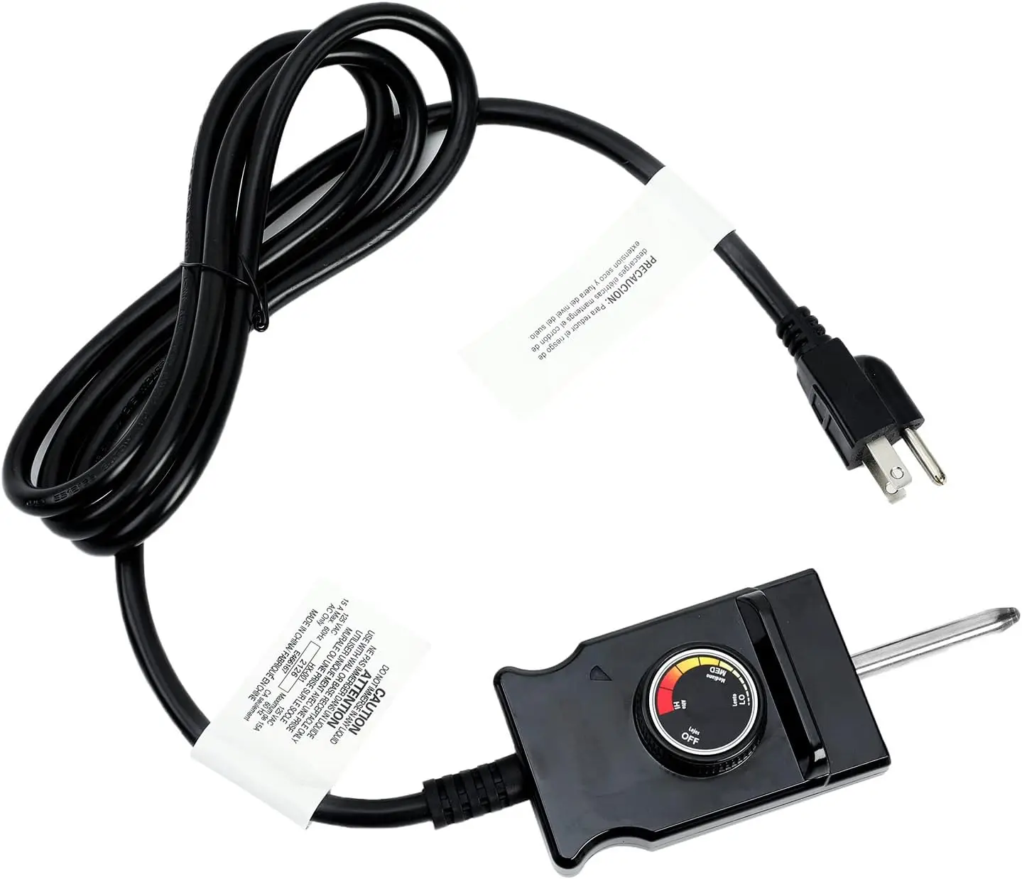 سلك طاقة تحكم تناظري قابل للتعديل لـ Masterbuilt المدخن تركيا المقالي تحكم ترموستات مسبار سلك الطاقة شواء التدفئة