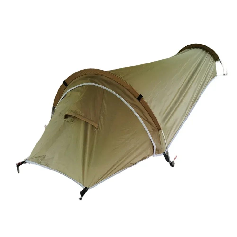 Abrasion Resistant Single Occupant Tent With Robust Design Perfect For Hiking And Backpacking In Various Conditions