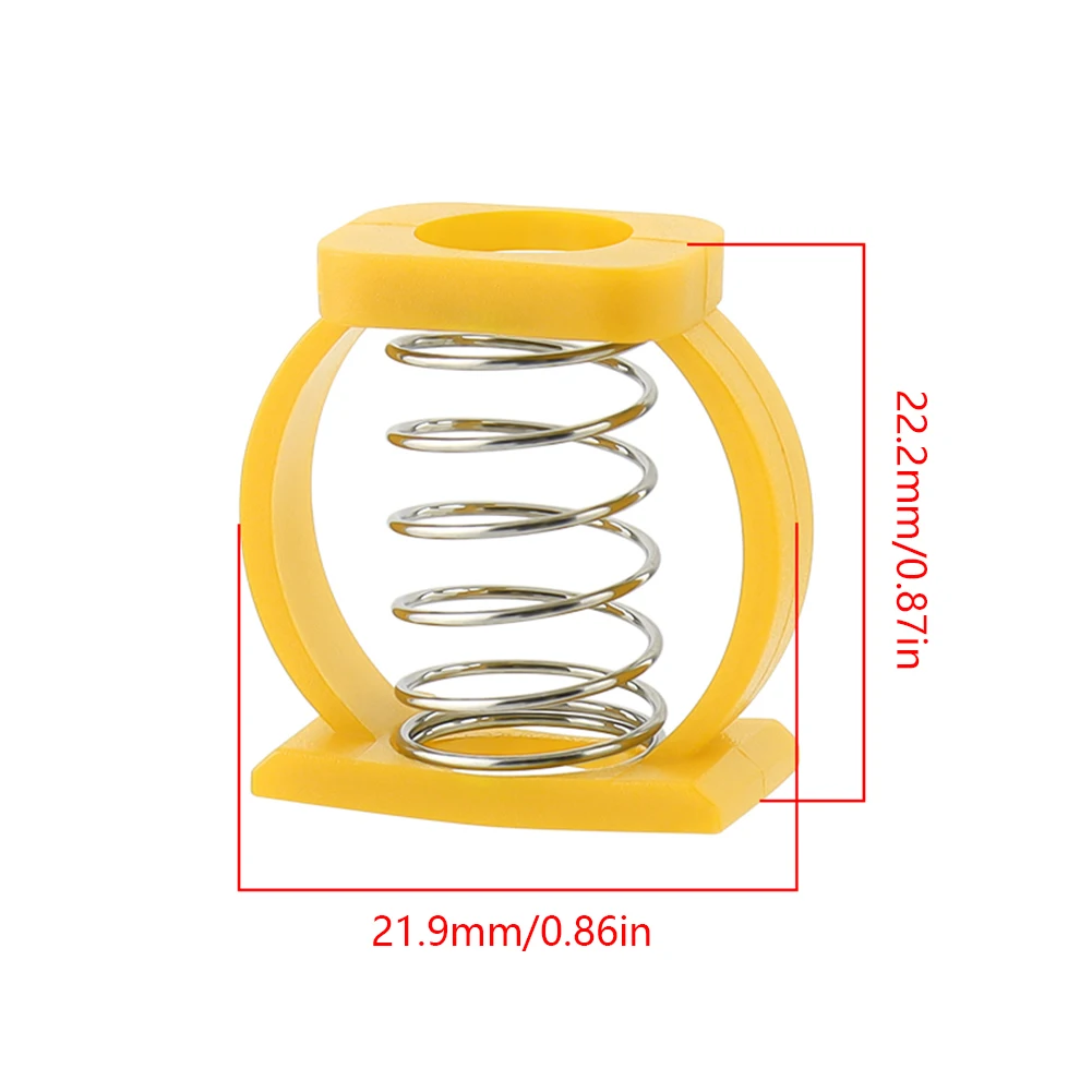 2pcs Bike Spring Hinge Clamp Easy Hinge C Buckle Easy Free Twist Hinge Clip Folding Bike Frame Repair Accessories For Brompton