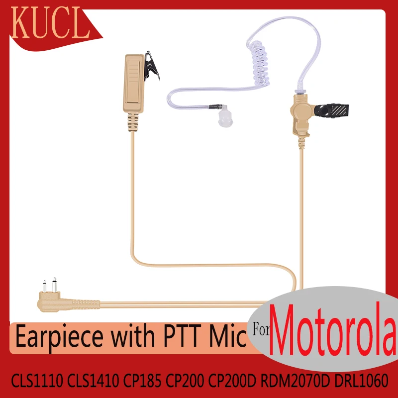 

RISENEK наушники с PTT микрофоном для Motorola CLS1110, CLS1410, CP185, CP200, CP200D, RDM2070D, DRL1060, Гарнитура Walkie Talkie