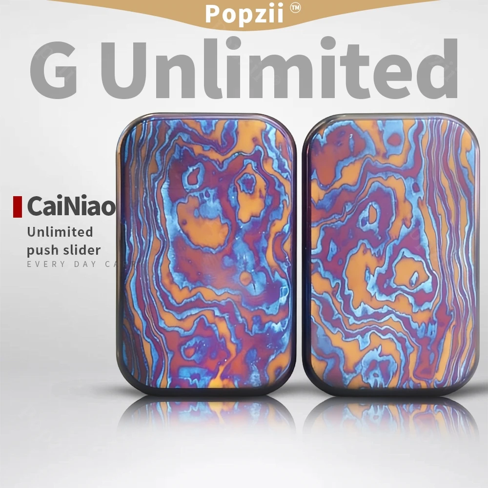 

CaiNiao EDC Unlimited Push Slider: Игрушка-антистресс для взрослых, для фингер-трюков, EDC-флиппер, гаджет для снятия стресса, декомпрессионная игрушка