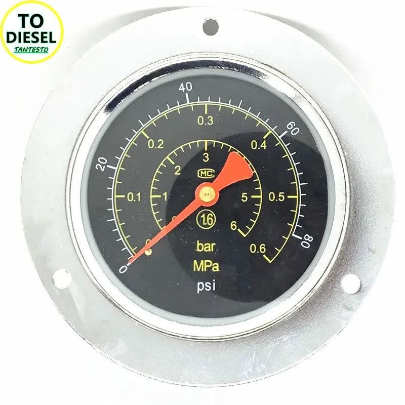 Diesel Test Bench Pressure Gauge 0.16/0.25/1.6/6mpa Diameter 133mm