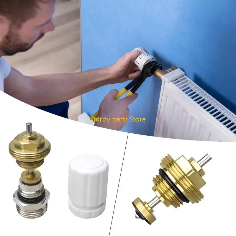 97QC صمامات ترموستات النحاس النحاس CORES M30 لأنظمة التسخين تحت الأرضية الملحقات المنزلية مع Heimeiers Valves الاستخدام اليومي