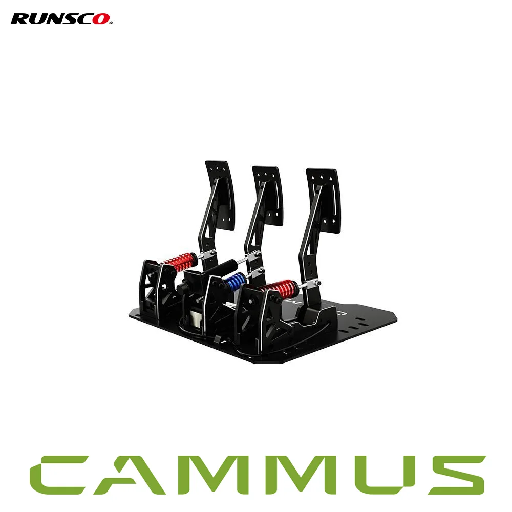 CAMMUS LC100 Load Cell Pedals Sim Racing Pedal 3 Pedals for PC Racing Games