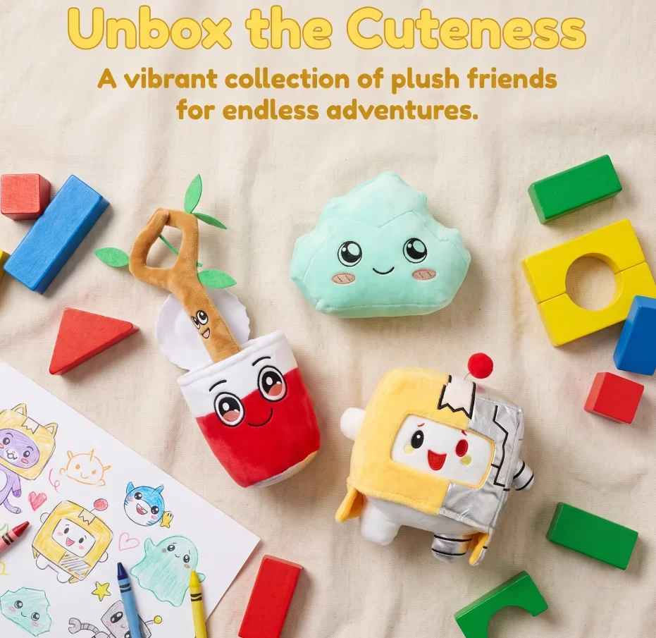 Cute Cartoon Bucket Shaped Plush Doll Soft Fluffy Garden Tool Stuffed Toy Kids Teens Collectible Decor Gift