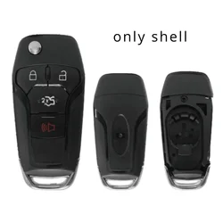 BB key shell for Ford Escort Fusion 2013 2014 2015 2016 with Logo Flip Remote Car Key