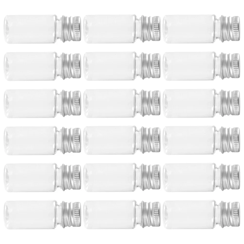 30 pcs Storage Clear With Caps For Candy Bath Salt Beads Powder Plastic Candy Storage Tubes With Lids Compact Flat Bottom Test