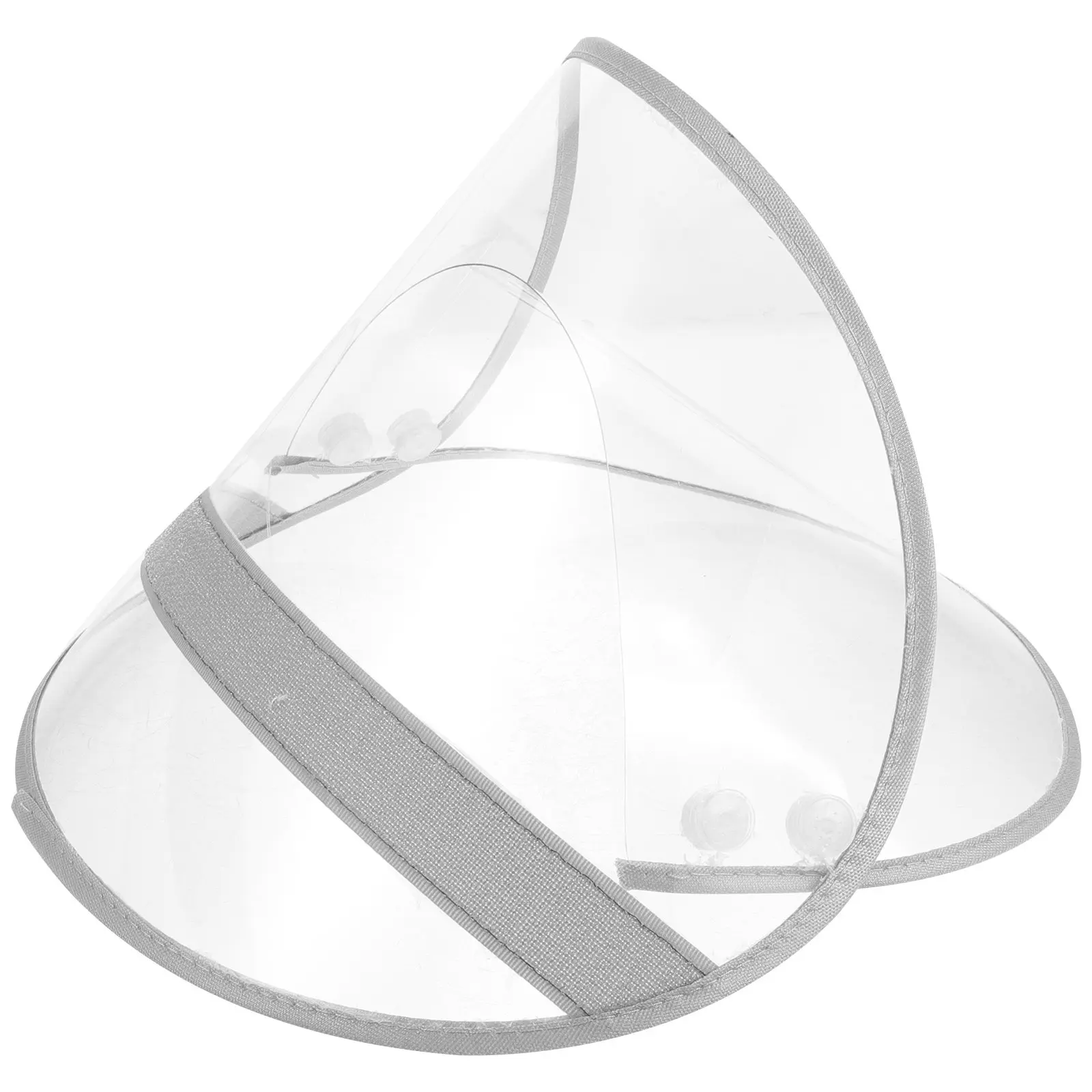 Protector de Visera Transparente Reemplazable para Impermeable, Poncho de Lluvia, Protector Facial, Accesorio para Impermeable, Capucha Protectora contra la Lluvia