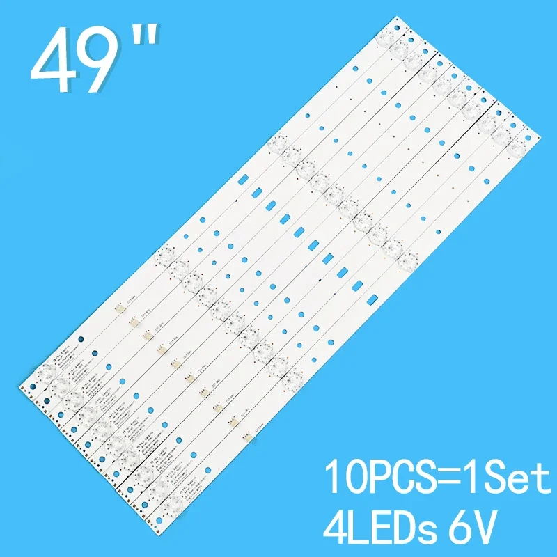 

Для 49 inch LCDTV JS-D-JP4910-041EC (71220) (60517) 49AX3000 AKAI CTV5035 SMART CURVED E469119 EDU49-1000-MCPCB