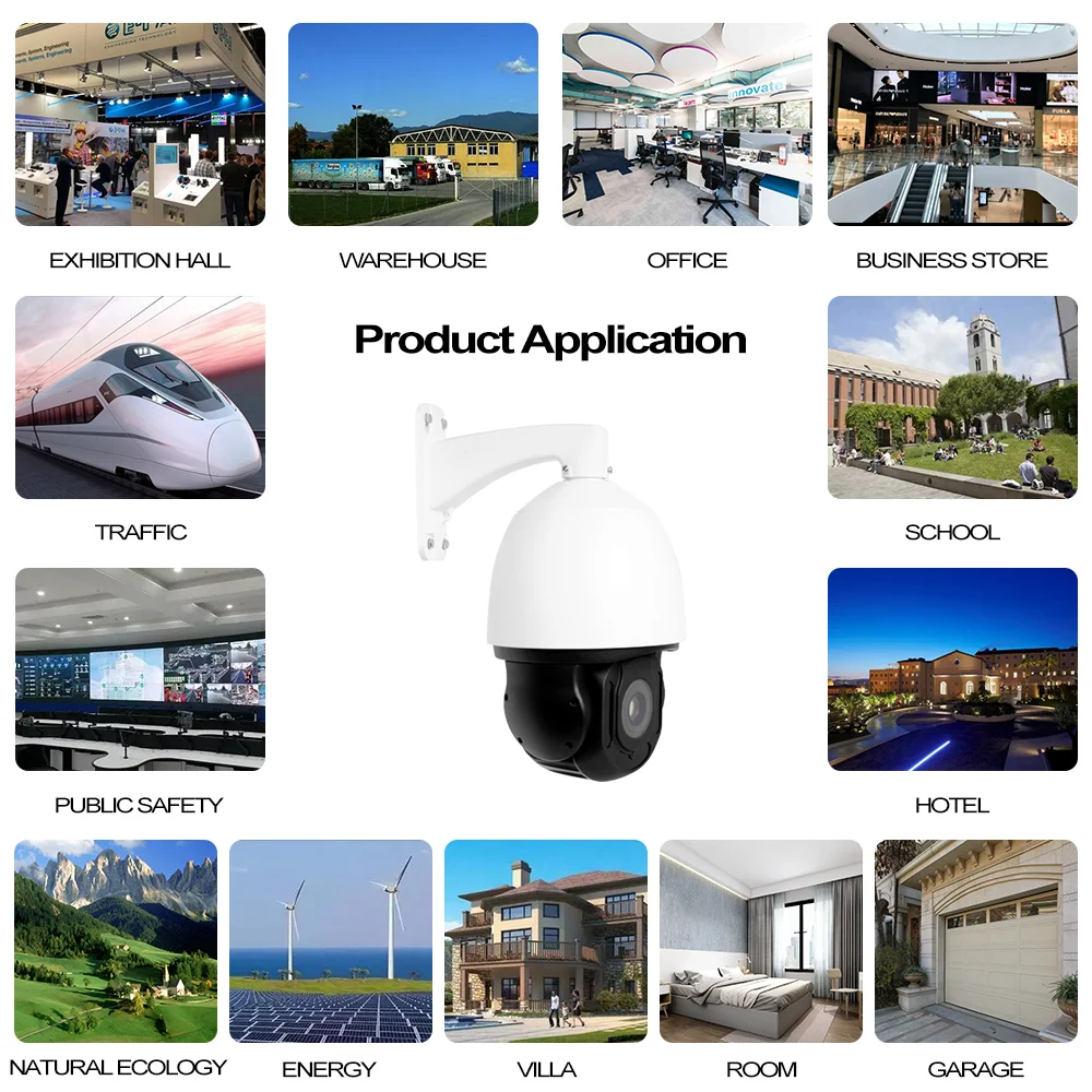 UNV 4K الترا عالية الوضوح خط معبر CCTV السيارات تتبع كاميرا متحركة مقاوم للماء 360 قبة 25X التكبير أنظمة الكاميرا الأمنية AA #5