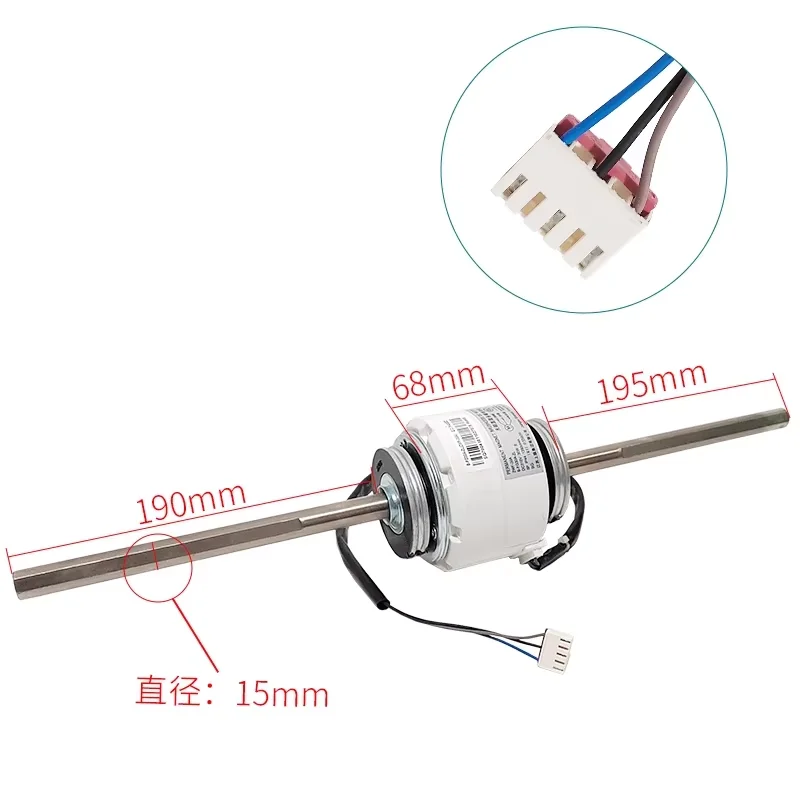 

Новый для кондиционера Gree, мультисплит, бесщеточный двигатель постоянного тока, канальный вентилятор ZWF-30A B-FG30A-ZL, 30 Вт, детали кондиционера