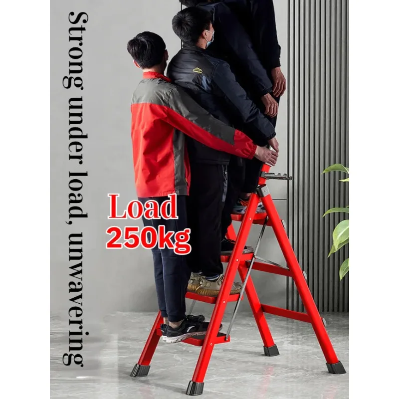 Retractable Catch The High Ladder Nonslip Solid Loadbearing Multifunction Thickening Large Pedal Multifunctional Shelf Stable