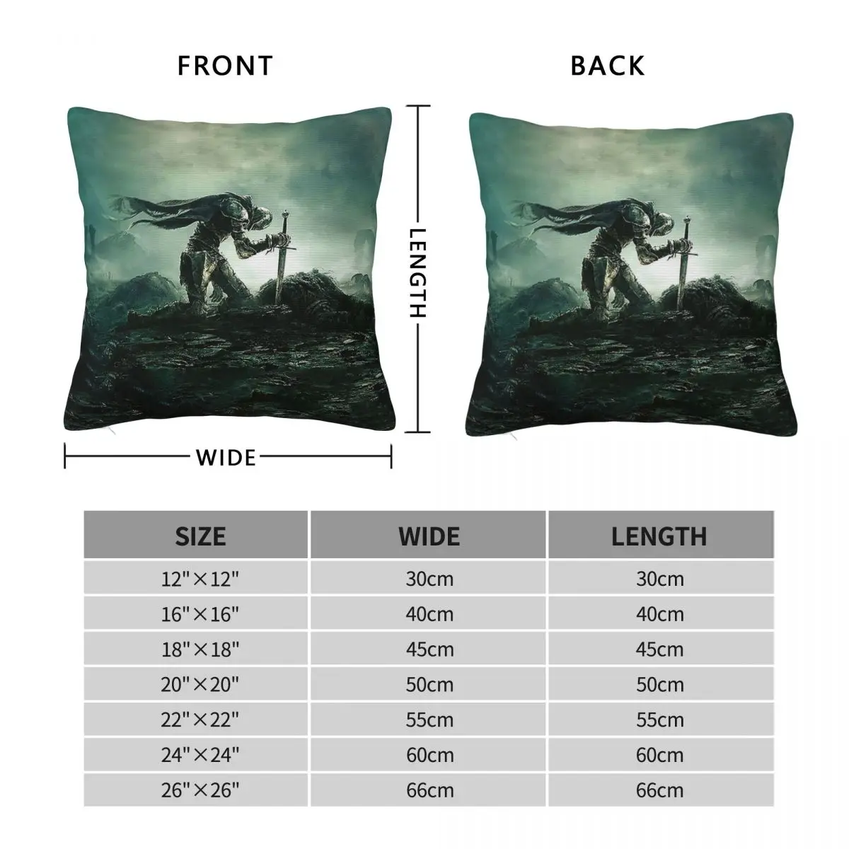 Vyke Tarnished Square Pillowcase Polyester Linen Velvet Pattern Zip Decorative Throw Pillow Case Home Cushion Cover