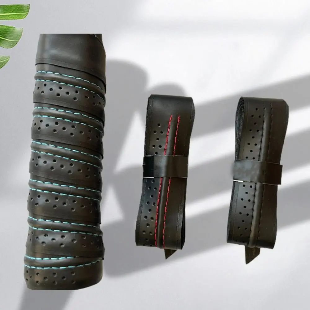 Multi-color Pickleball Racket Overgrips Breathable Non-Slip PU Grip Tape Sweat Absorption Shock Absorption Stitching Over Grips