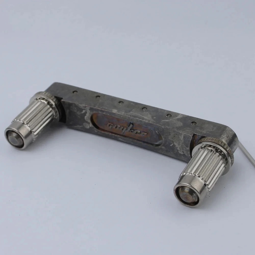 Guyker Gitarren Stop Bar Saitenhalter mit Ankern und Nieten für SG LP Gitarren – Detail 9