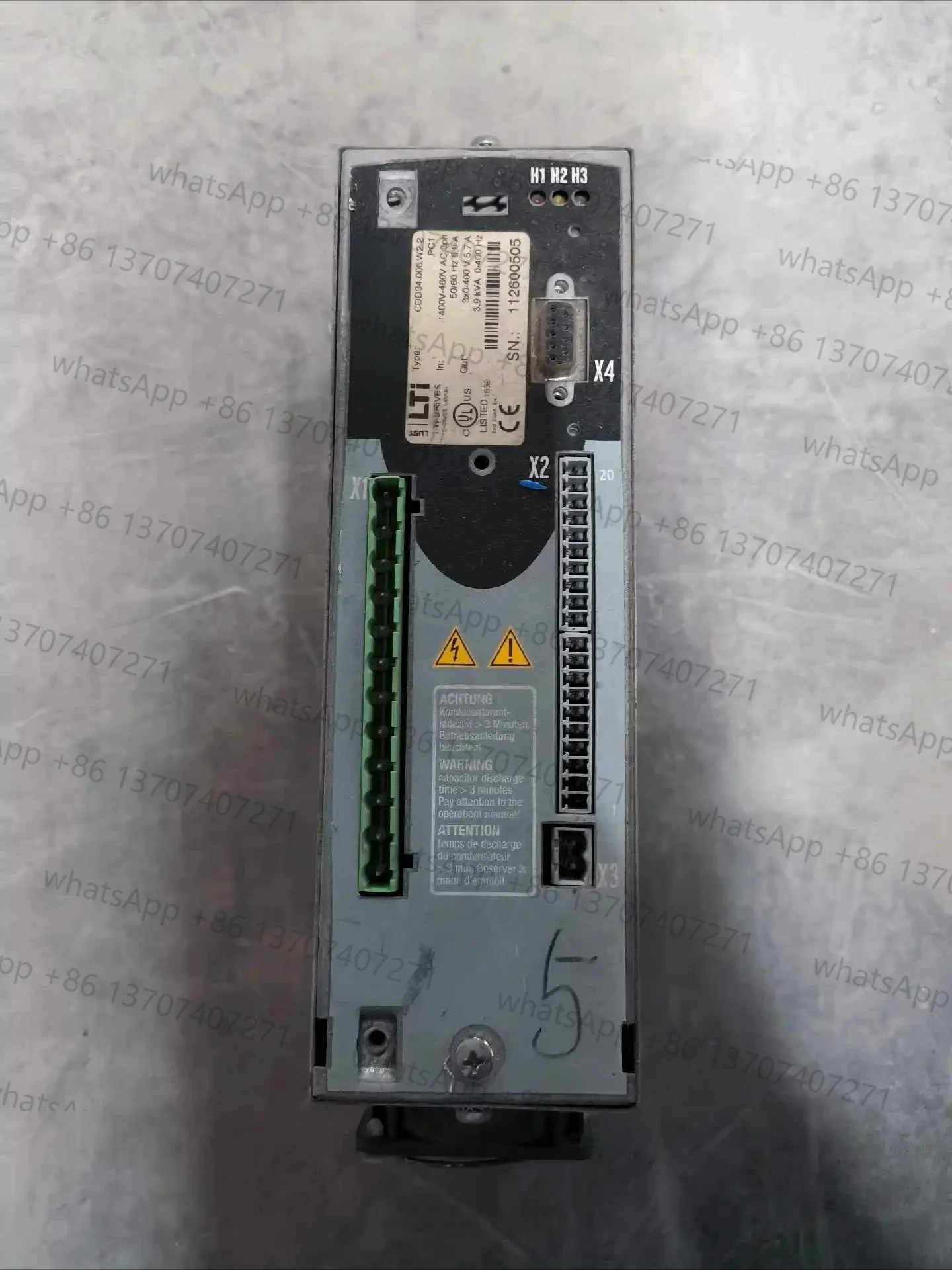 Penggerak Servo CDD34.006.W2.2