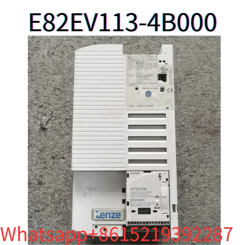 

second-hand Inverter E82EV113-4B E82EV113-4B000 380v 11kw tested ok